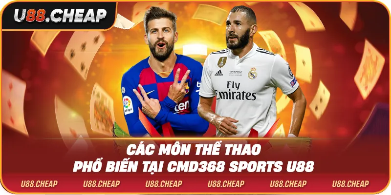 Các môn thể thao phổ biến tại cmd368 sports u88